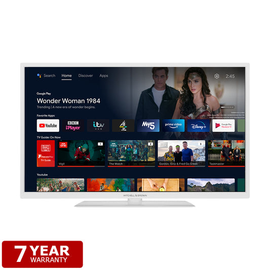 EX-DISPLAY Mitchell and Brown JB-32SM1811AW | 32" HD Freeview Android TV