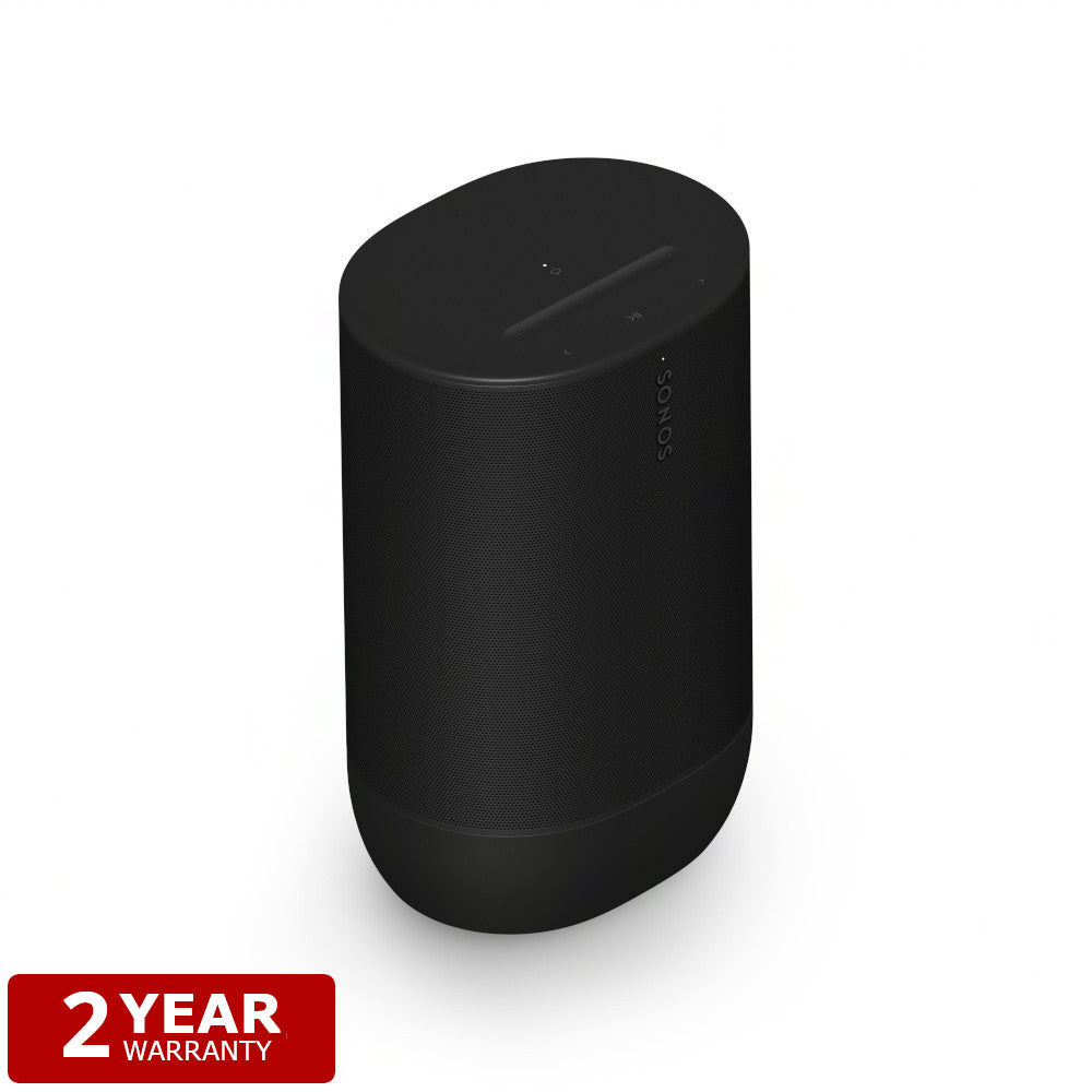 Sonos Move 2 (Black) | Portable Speaker with Bluetooth and WiFi