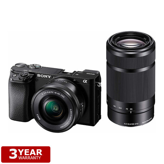 Sony ILCE-6100Y | α6100 Body + Lenses (16-50mm & 55-210mm)