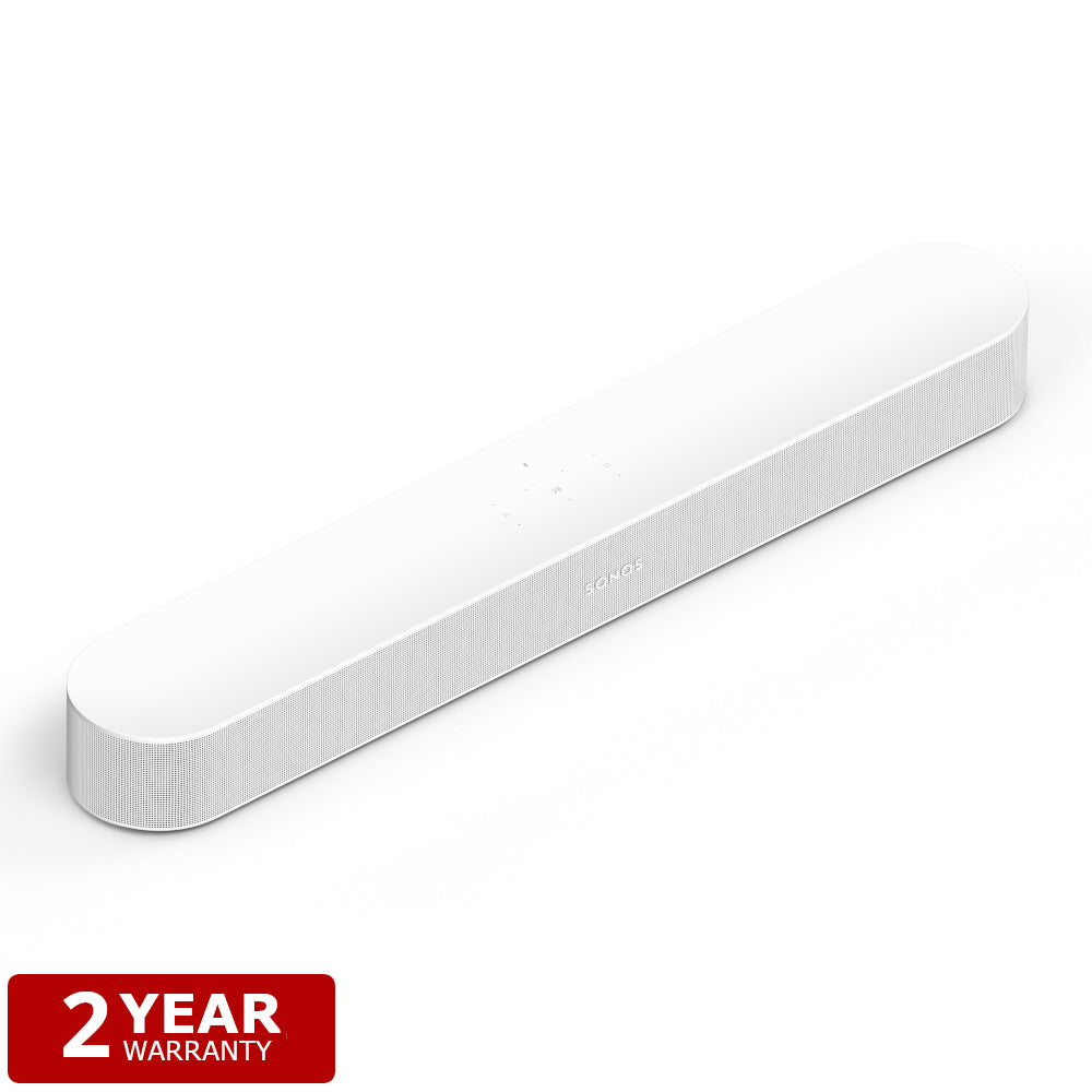 Sonos Beam (Gen 2) (White) | The Smart soundbar for your TV