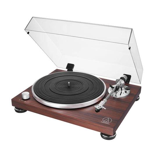 Audio Technica AT-LPW50BTRW | Belt Driven Manual Bluetooth Turntable