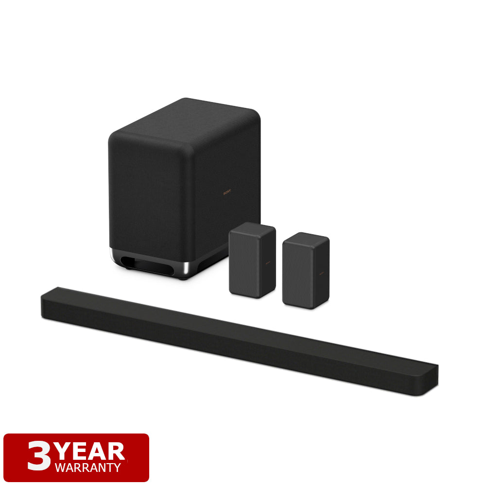 Sony HT-A9000 Package | Bundle with A9000 Soundbar with SA-RS3 Rear Speakers + SA-SW5 Subwoofer