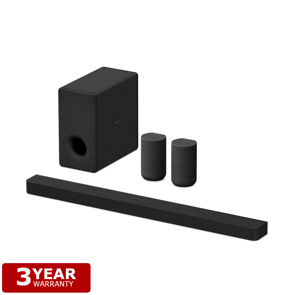 Sony HT-A9000 Package | Bundle with A9000 Soundbar with SA-RS5 Rear Speakers + SA-SW3 Subwoofer