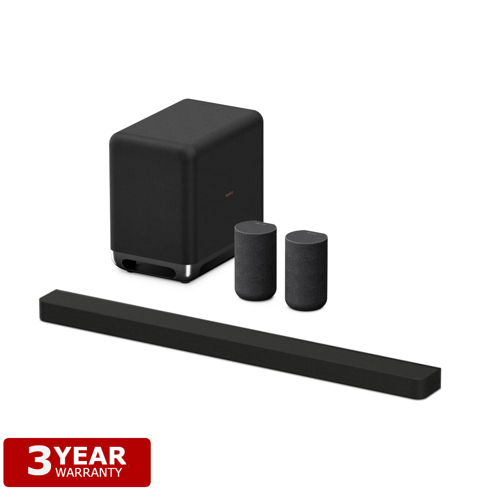 Sony HT-A9000 Package | Bundle with A9000 Soundbar with SA-RS5 Rear Speakers + SA-SW5 Subwoofer