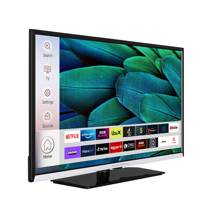 Mitchell and Brown JB-24DVD1811SMS | 24" HD Freeview Smart TV with DVD Player