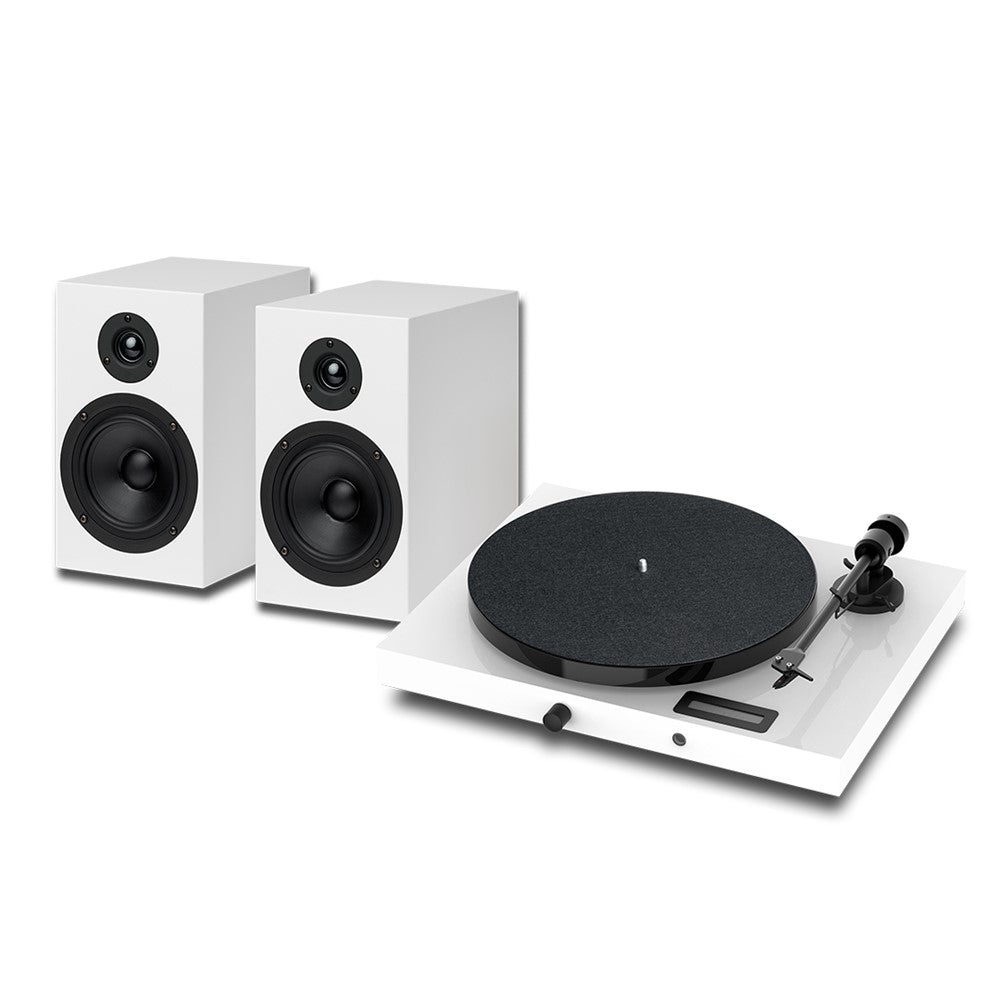 Pro-Ject Juke Box E1 Set | Turntable with Pro-Ject Speaker Box 5