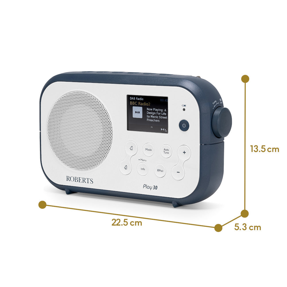 Roberts Play 30 | Bedside FM/DAB+ Alarm
