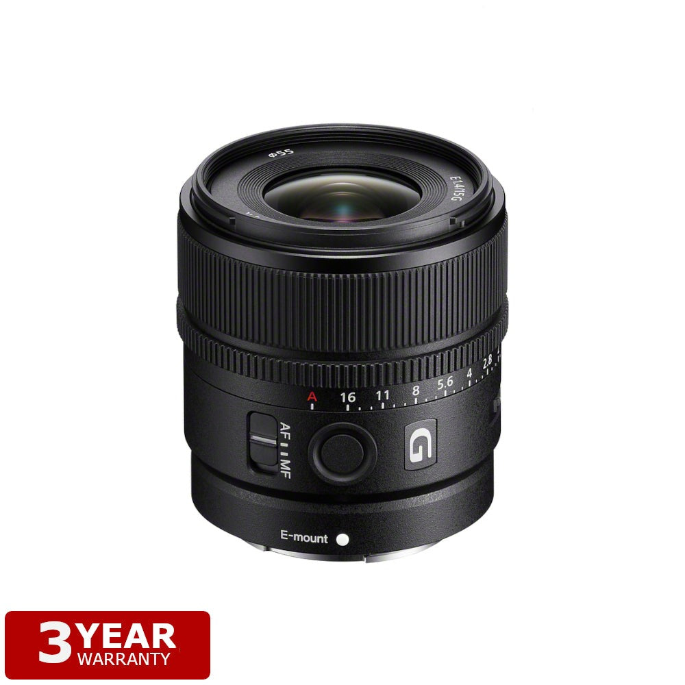 Sony SEL15F14G | E 15mm F1.4 E-Mount Lens