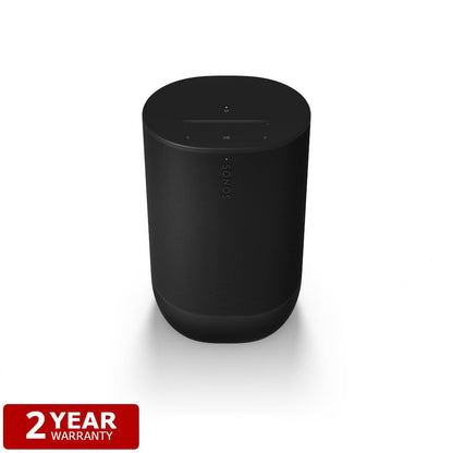 Sonos Move 2 (Black) | Portable Speaker with Bluetooth and WiFi