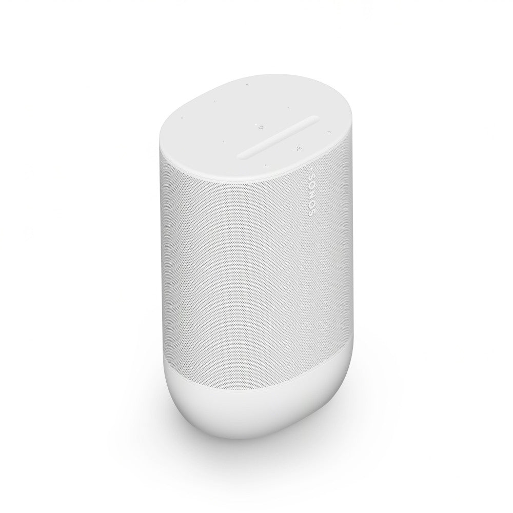 Sonos Move 2 (White) | Portable Speaker with Bluetooth and WiFi
