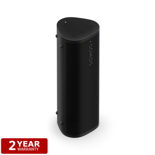 Sonos Roam 2 (Black) | A Portable Waterproof Bluetooth Speaker