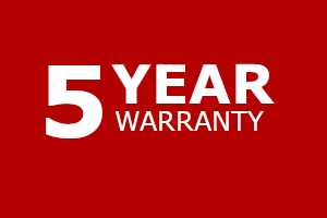 BEWY501 - 5 Year Product Warranty