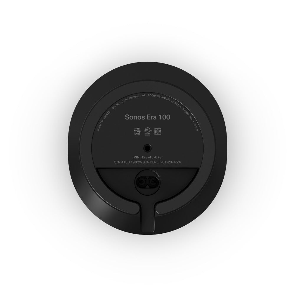 Sonos Era 100 (Black) | The Next Gen Home Bookshelf Speaker