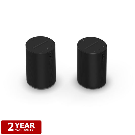 Sonos Era 100 Twin Pack (Black) | Sonos Era 100 Two Room Set