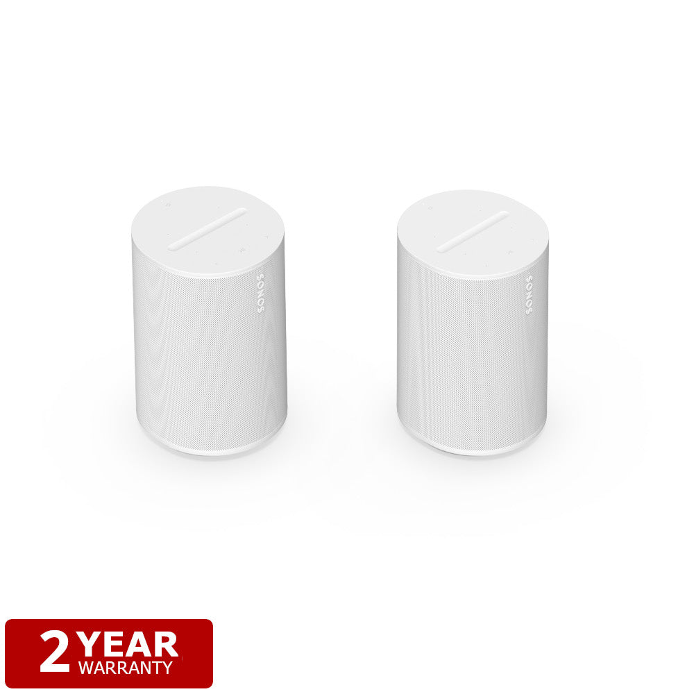 Sonos Era 100 Twin Pack (White) | Sonos Era 100 Two Room Set