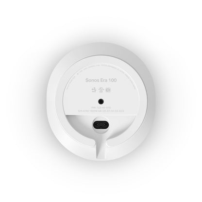 Sonos Era 100 (White) | The Next Gen Home Bookshelf Speaker