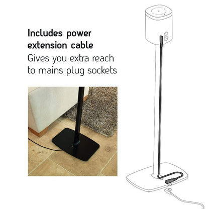 Flexson | Sonos Play 1/One Floorstands (Pair)