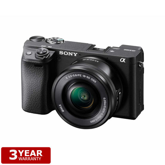 Sony ILCE-6400L | α6400 Body + Zoom Lens (16-50mm)