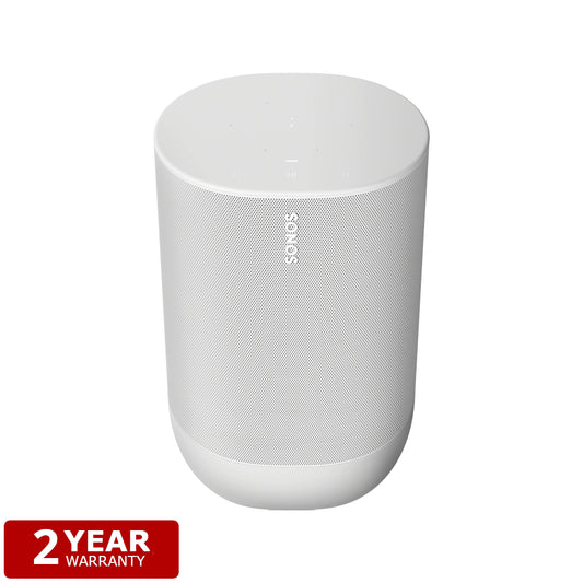 Sonos Move (White) | Portable Speaker with Bluetooth and WiFi