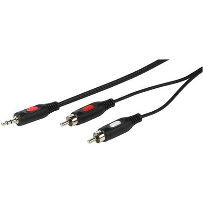 Vivanco | 2.5m 3.5mm (AUX) - RCA (Phono) Cable